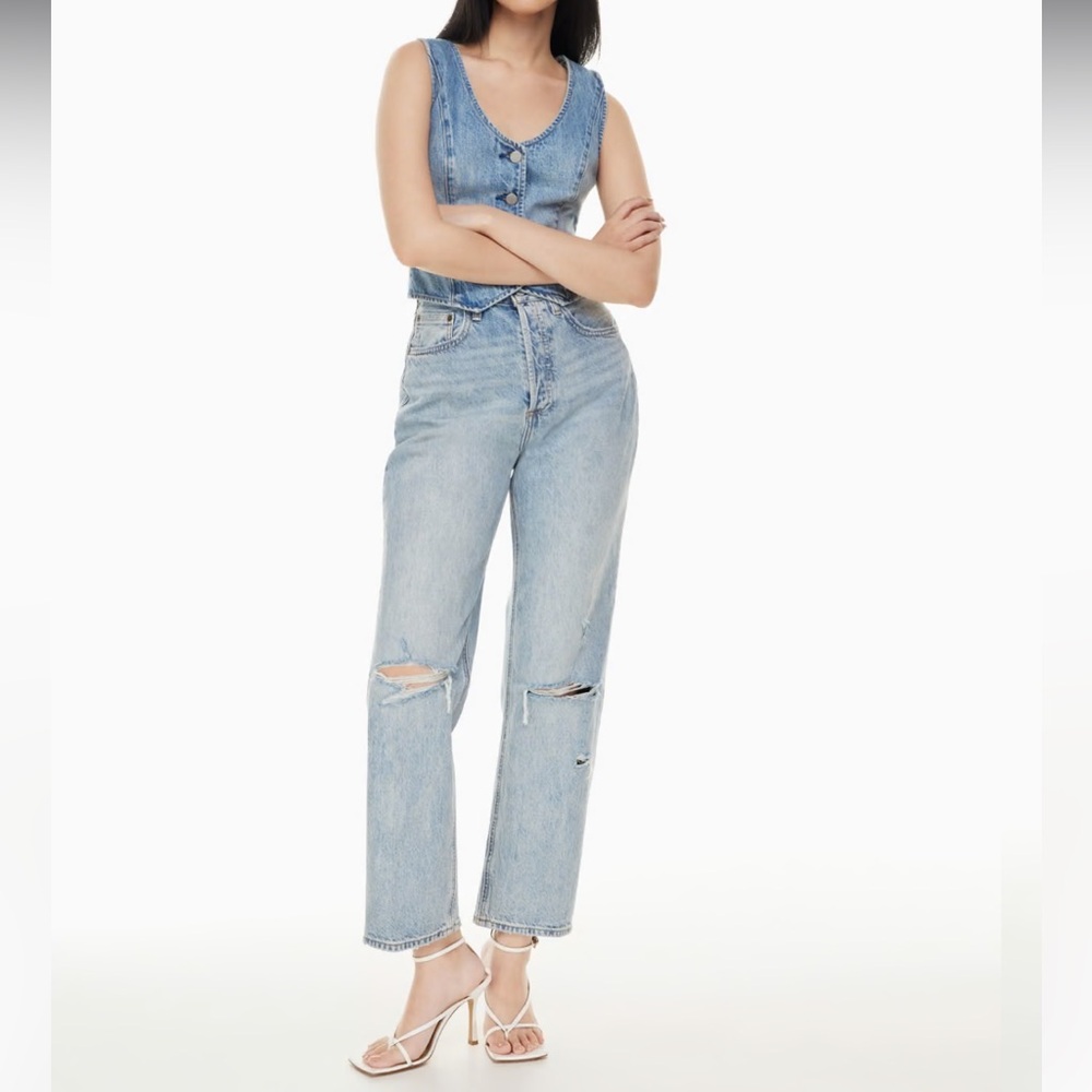 Denim Forum The Joni High Rise Loose